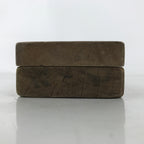 Japanese Wooden Kashigata Cake Mold Vtg Sweet Wagashi Warabi Plant Fern Kg666