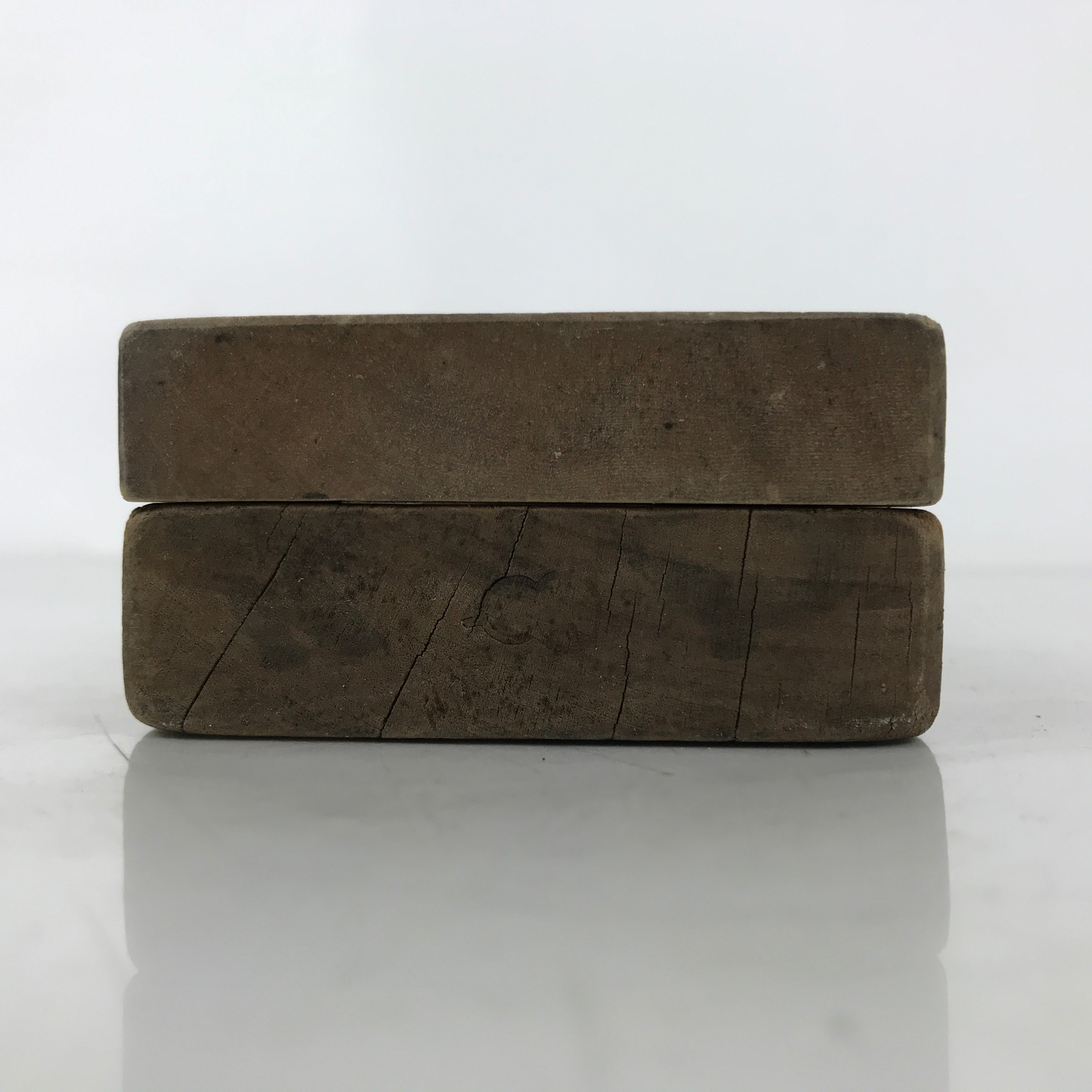 Japanese Wooden Kashigata Cake Mold Vtg Sweet Wagashi Warabi Plant Fern Kg666