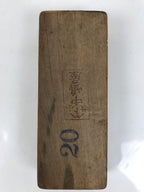 Japanese Wooden Kashigata Cake Mold Vtg Sweet Wagashi Warabi Plant Fern Kg666