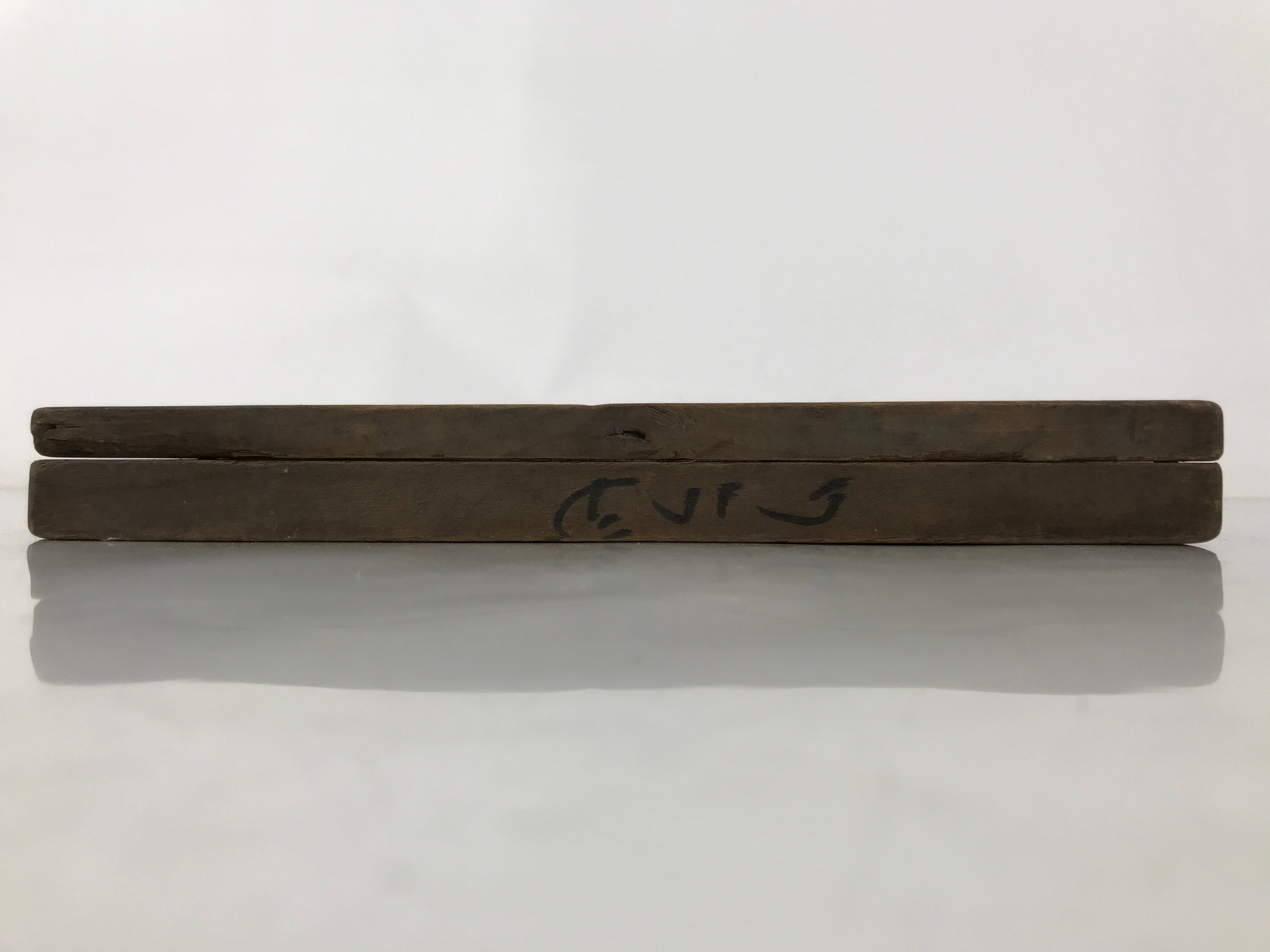 Japanese Wooden Kashigata Cake Mold Vtg Sweet Wagashi Warabi Plant Fern Kg667