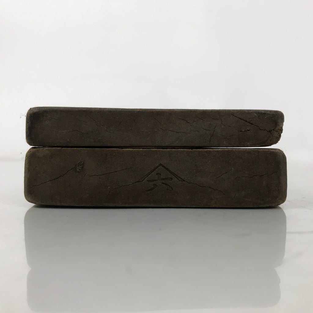 Japanese Wooden Kashigata Cake Mold Vtg Sweet Wagashi Warabi Plant Fern Kg667
