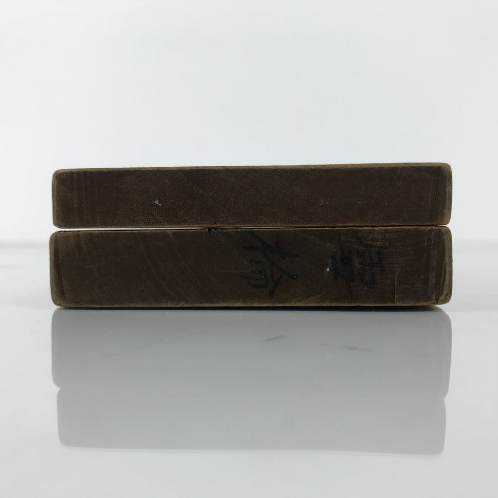 Japanese Wooden Kashigata Cake Mold Vtg Sweet Wagashi Yukiwa Snowflake Mon Kg743