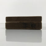 Japanese Wooden Kashigata Cake Mold Vtg Sweet Wagashi Yukiwa Snowflake Mon Kg743