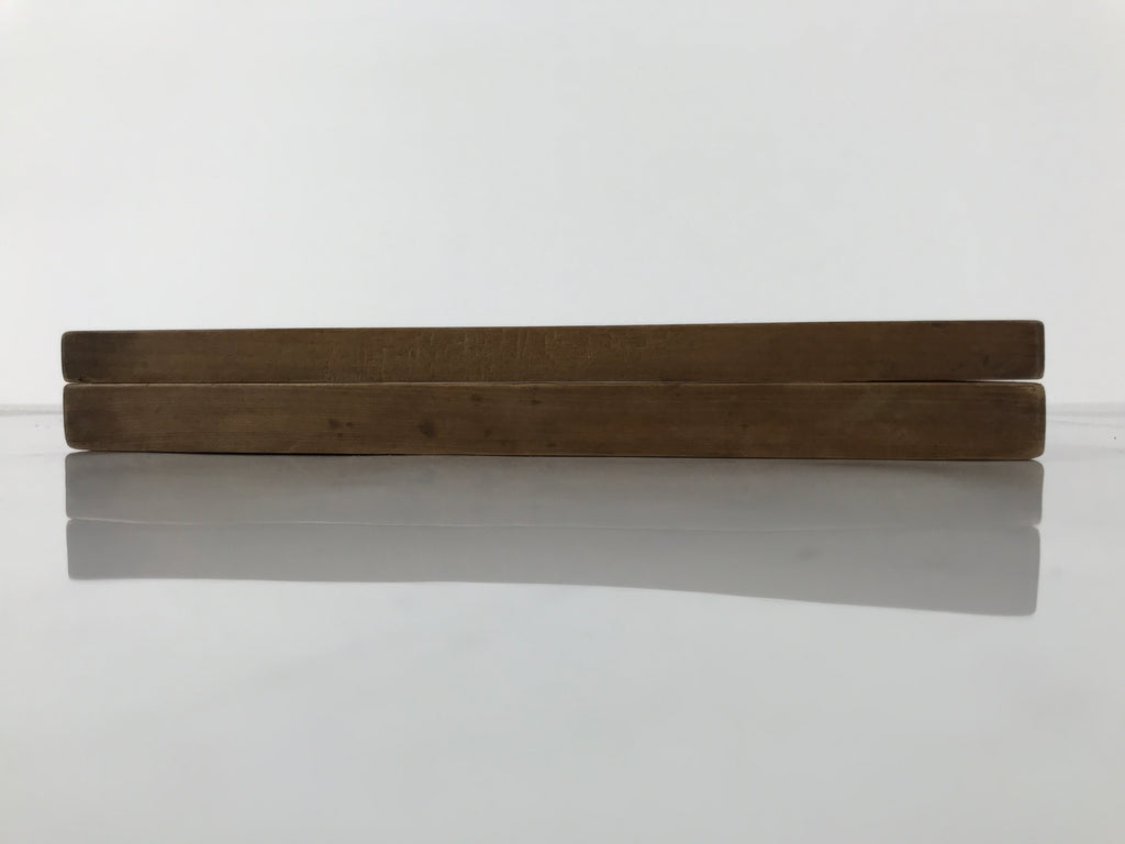 Japanese Wooden Kashigata Cake Mold Vtg Sweet Wagashi Yukiwa Snowflake Mon Kg743