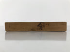 Japanese Wooden Kashigata Cake Mold Vtg Sweets Wagashi 7 Lucky Gods Ebisu Kg787