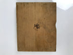 Japanese Wooden Kashigata Cake Mold Vtg Sweets Wagashi 7 Lucky Gods Ebisu Kg787