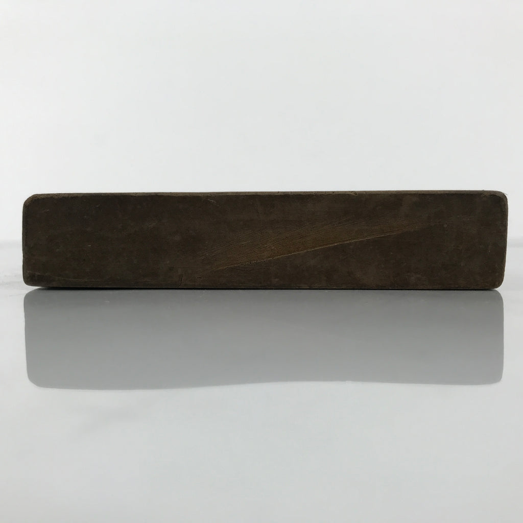 Japanese Wooden Kashigata Cake Mold Vtg Sweets Wagashi Crane Tsuru Bird Kg785