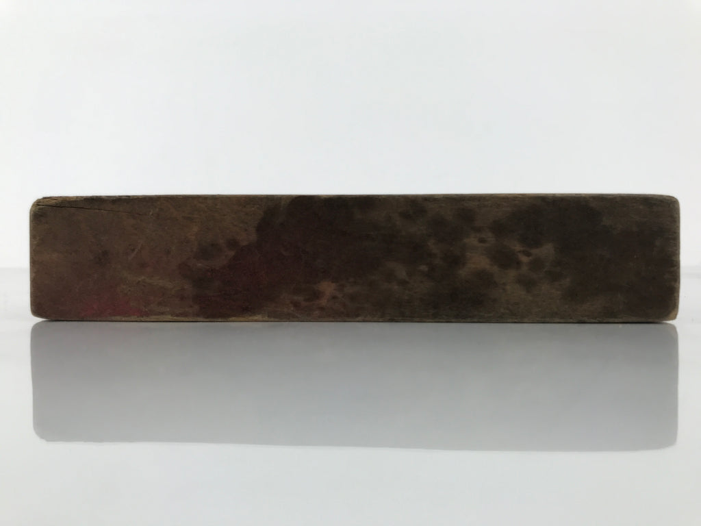 Japanese Wooden Kashigata Cake Mold Vtg Sweets Wagashi Momiji Maple Leaf Kg784