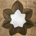 Japanese Wooden Kashigata Cake Mold Vtg Sweets Wagashi Momiji Maple Leaf Kg784