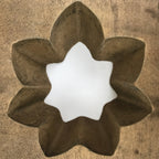 Japanese Wooden Kashigata Cake Mold Vtg Sweets Wagashi Momiji Maple Leaf Kg784