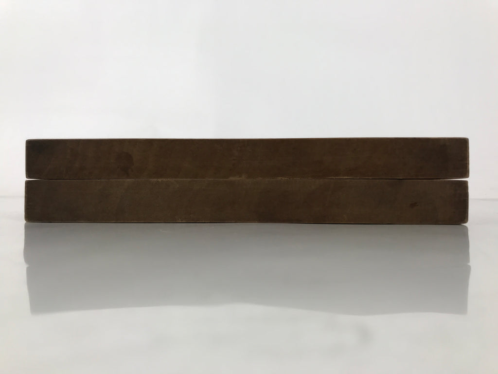 Japanese Wooden Kashigata Cake Mold Vtg Wagashi Sweets Clouds Kumo Design Kg676