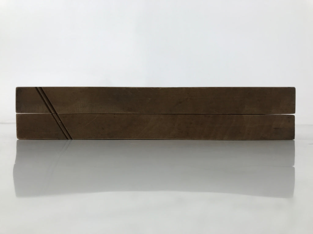 Japanese Wooden Kashigata Cake Mold Vtg Wagashi Sweets Clouds Kumo Design Kg676