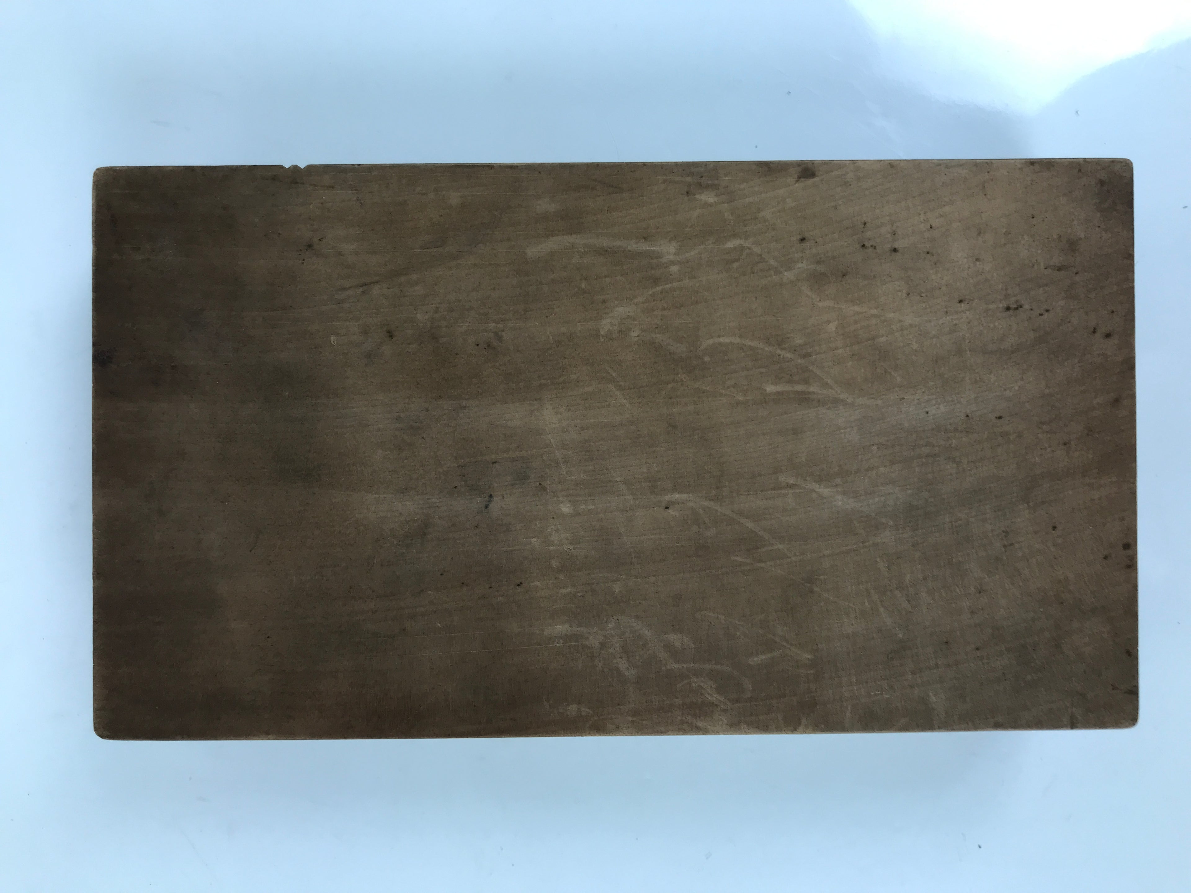 Japanese Wooden Kashigata Cake Mold Vtg Wagashi Sweets Clouds Kumo Design Kg676