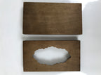 Japanese Wooden Kashigata Cake Mold Vtg Wagashi Sweets Clouds Kumo Design Kg676