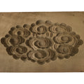 Japanese Wooden Kashigata Cake Mold Vtg Wagashi Sweets Clouds Kumo Design Kg676