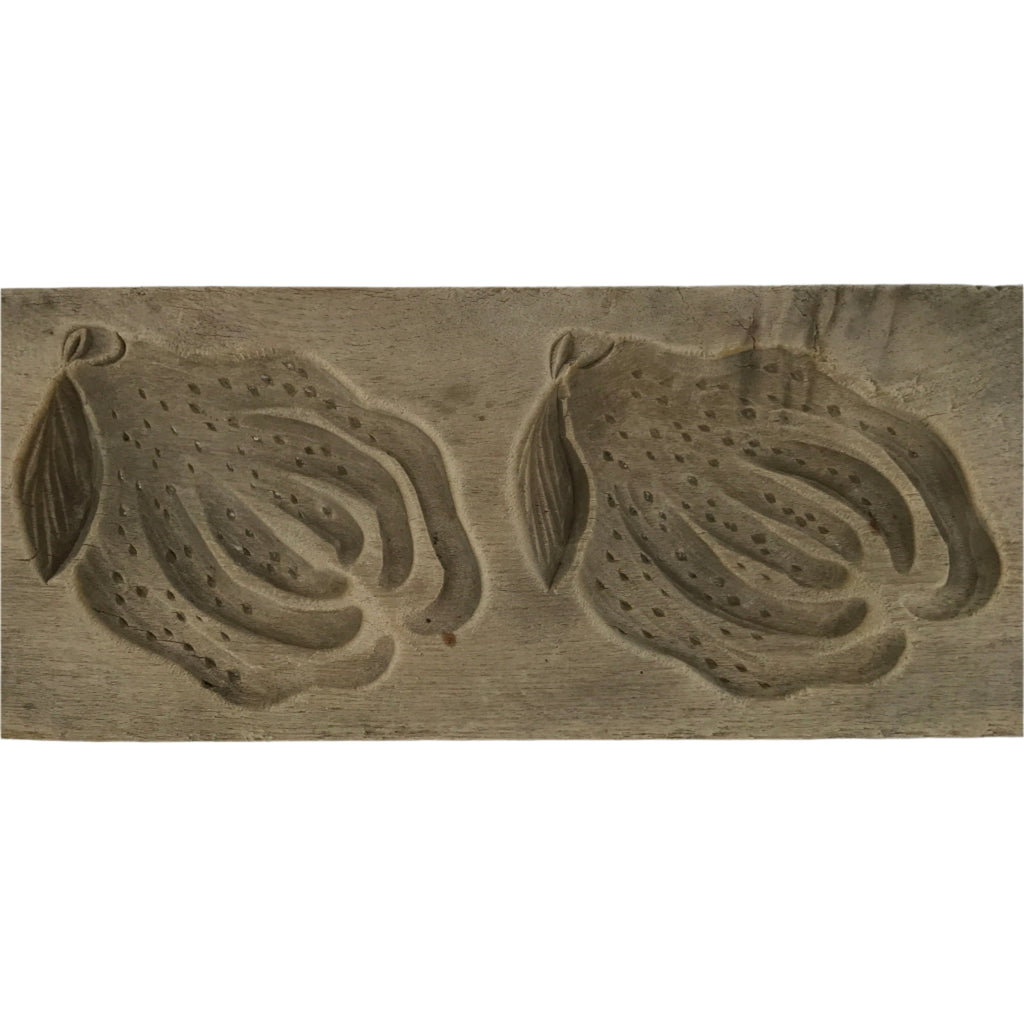 Japanese Wooden Kashigata Cake Mold Wagashi Bushukan Buddha's Hand Fruit Kg630