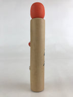 Japanese Wooden Kokeshi Doll Daruma Figurine Traditional Craft Folk Art KF632
