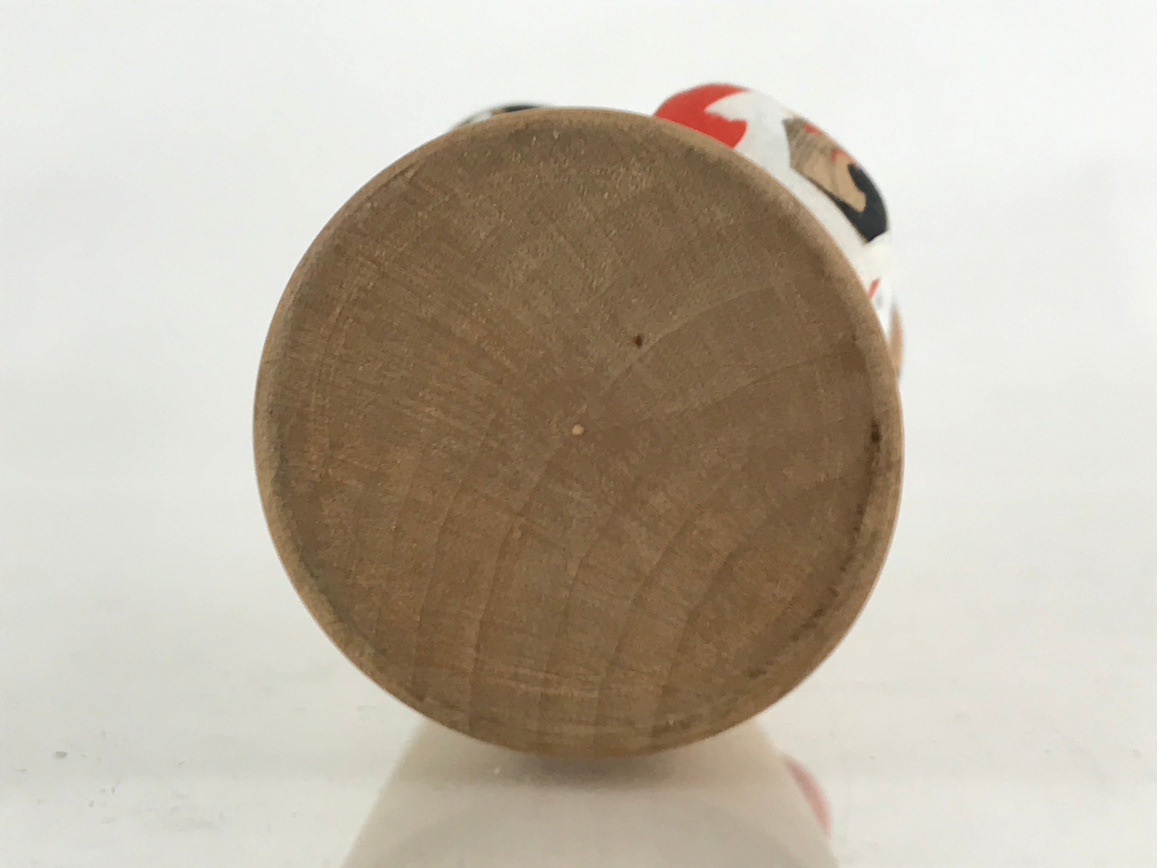 Japanese Wooden Kokeshi Doll Daruma Figurine Traditional Craft Folk Art KF632