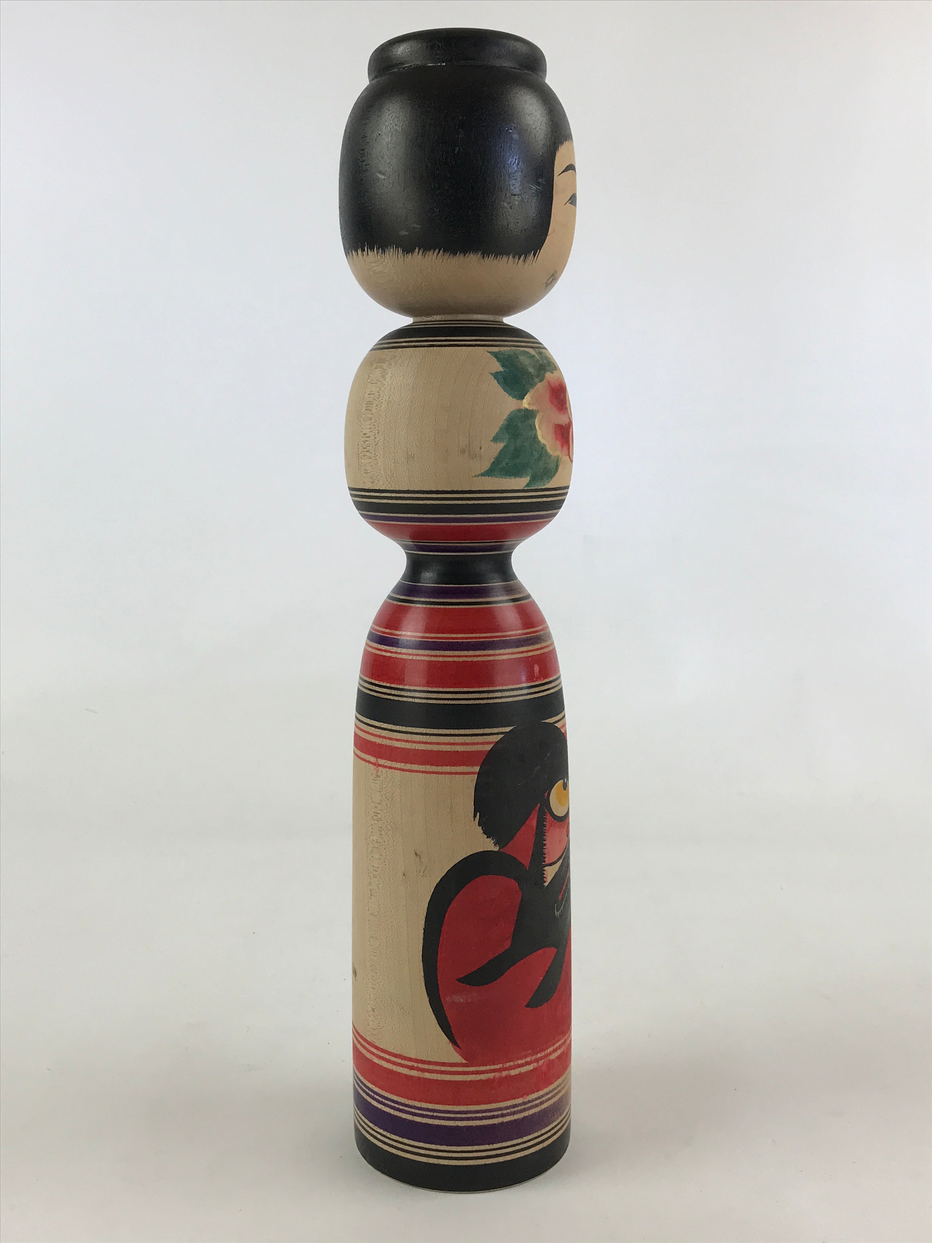 Japanese Wooden Kokeshi Doll Figurine Traditional Handmade Craft Toy KF661