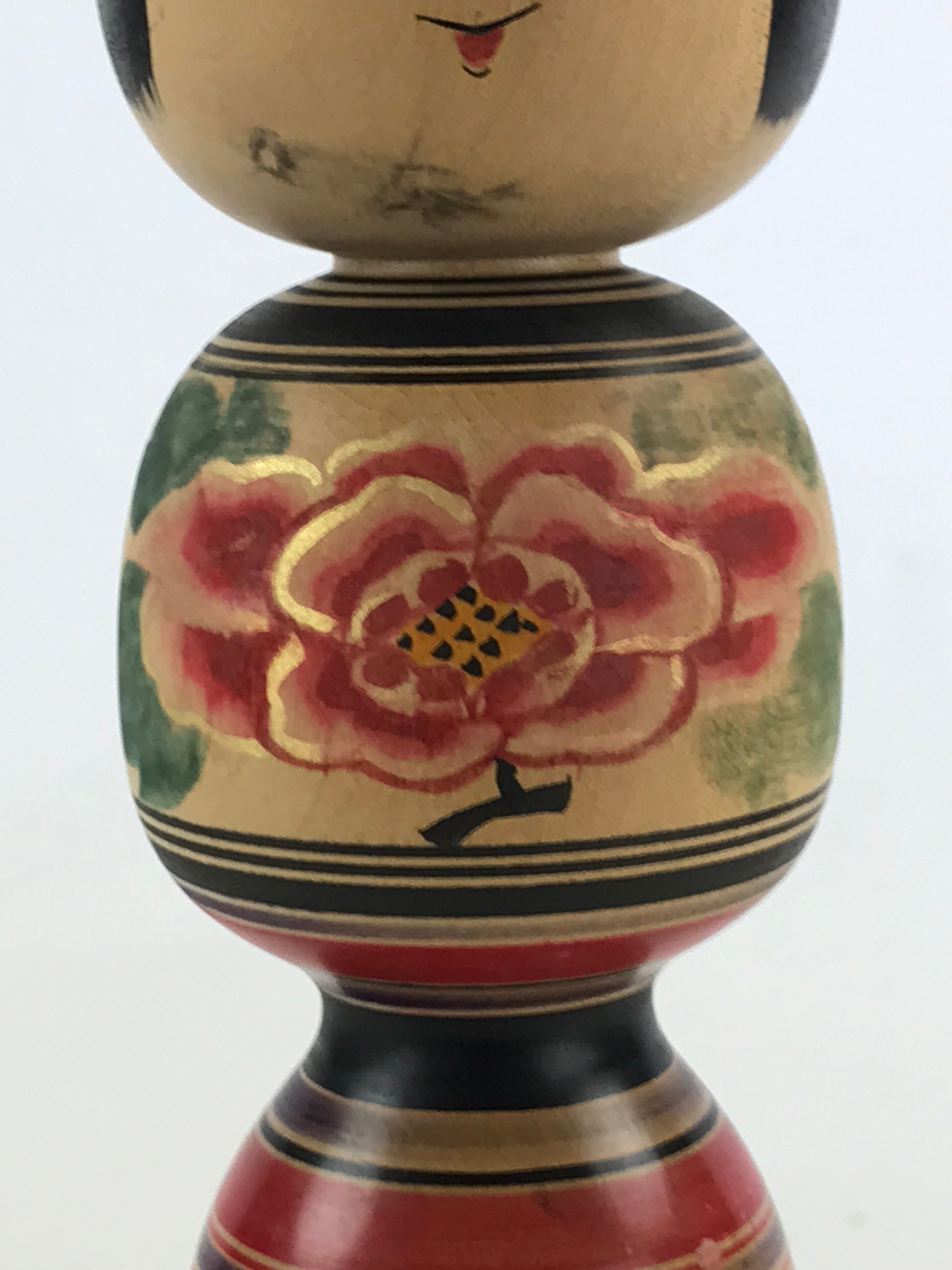Japanese Wooden Kokeshi Doll Figurine Traditional Handmade Craft Toy KF661