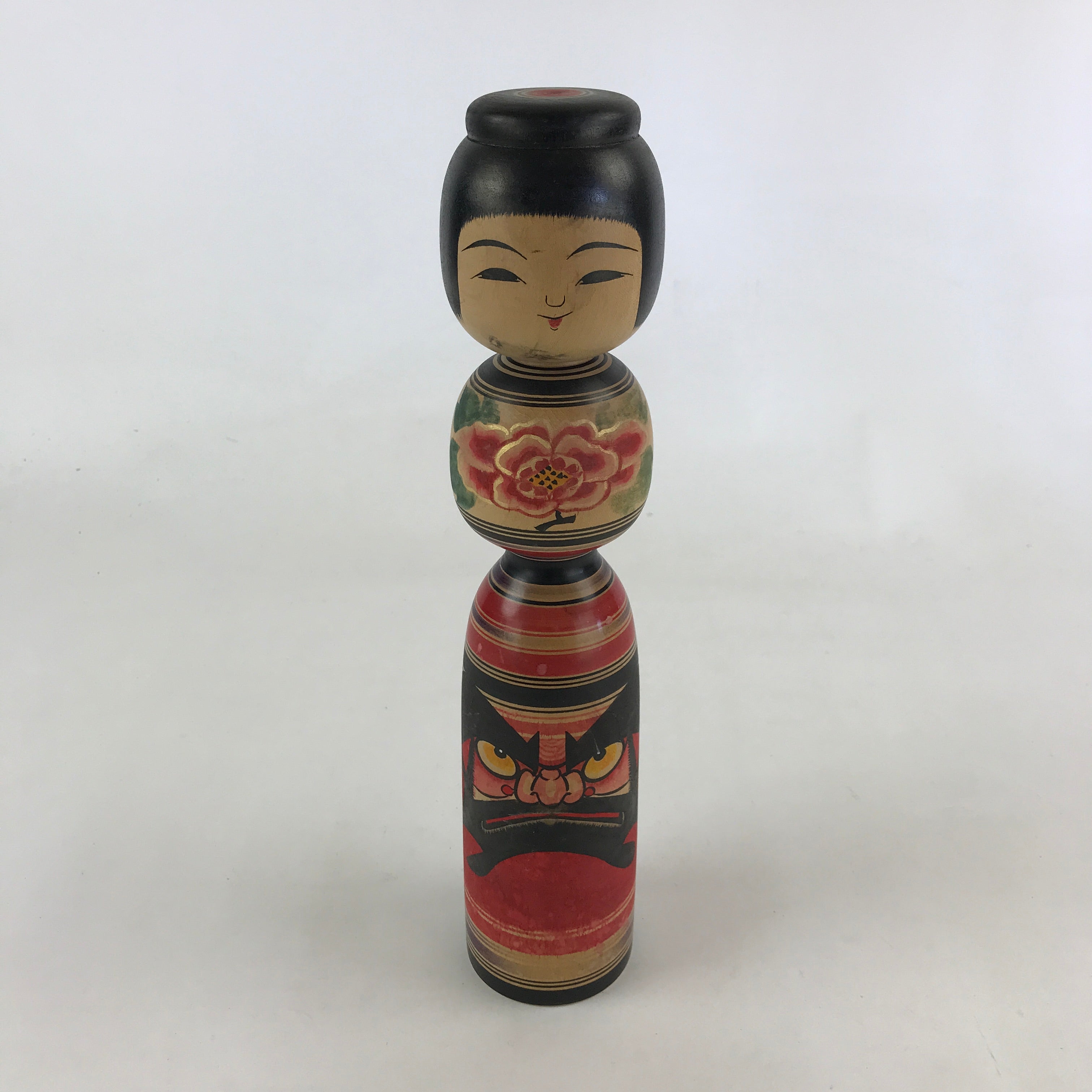 Japanese Wooden Kokeshi Doll Figurine Traditional Handmade Craft Toy KF661