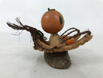 Japanese Wooden Kokeshi Doll Figurine Vtg Traditional Craft Folk Art Toy KF744