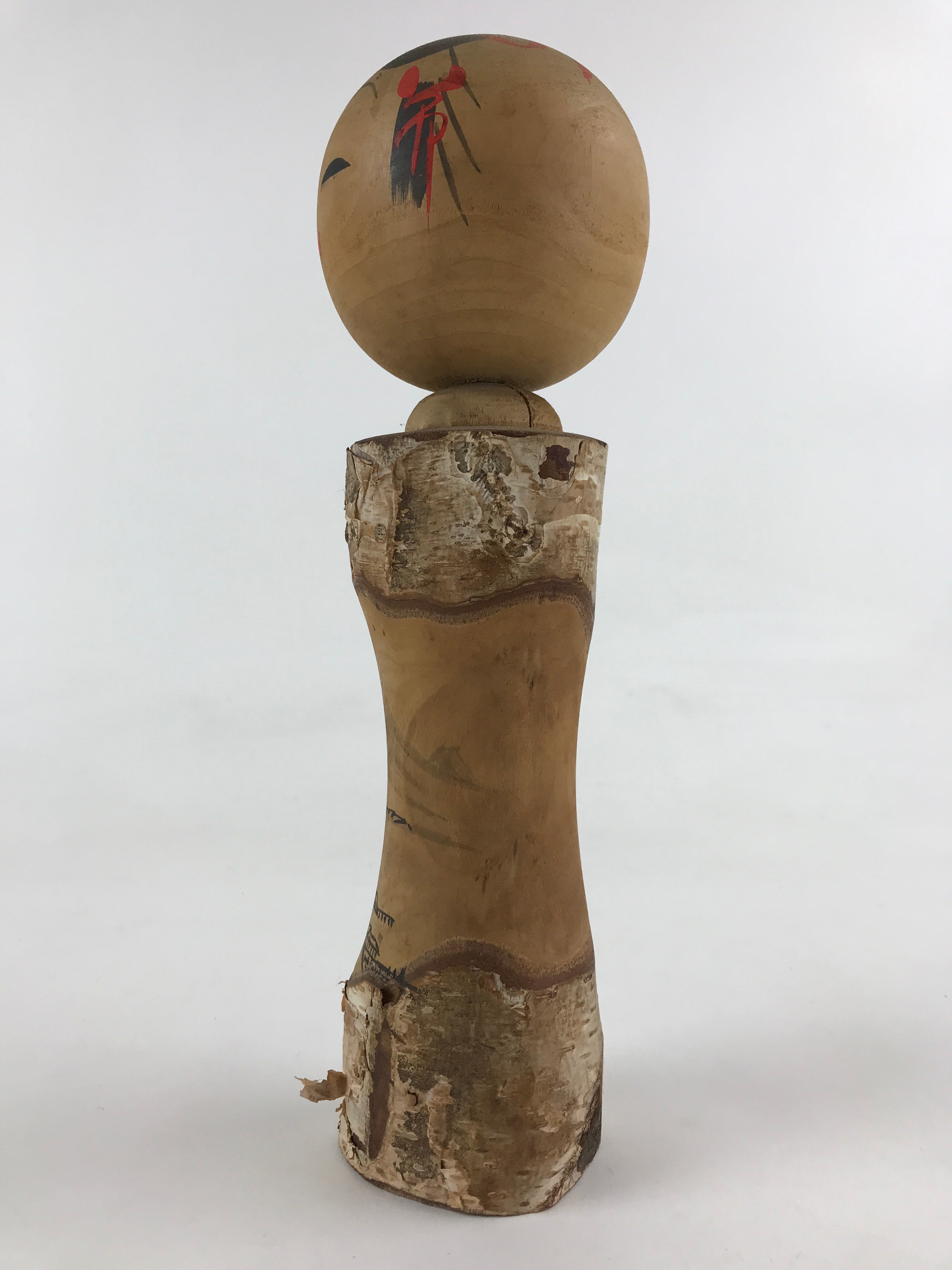 Japanese Wooden Kokeshi Doll Figurine Vtg Traditional Handmade Craft Toy KF656