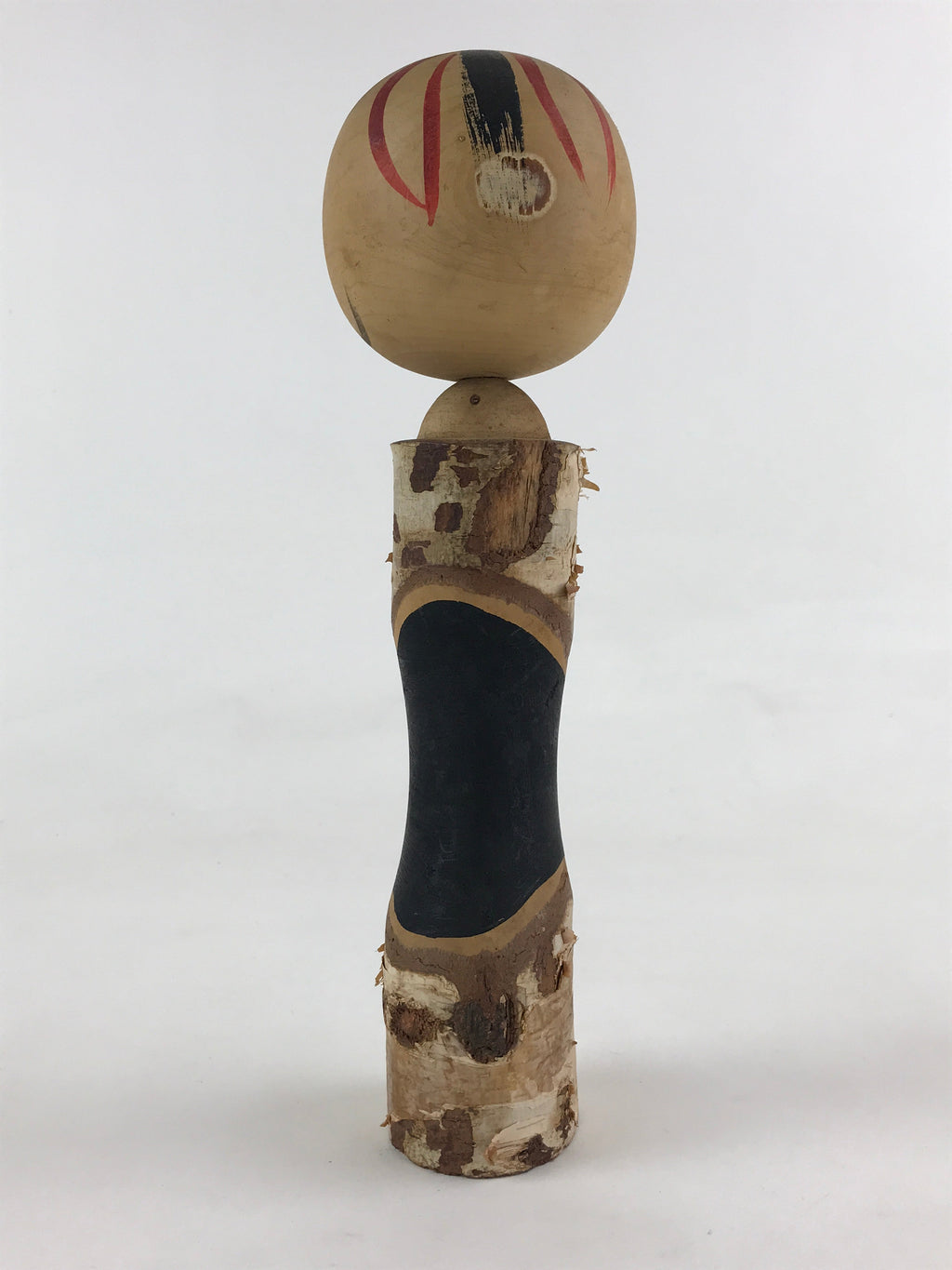 Japanese Wooden Kokeshi Doll Figurine Vtg Traditional Handmade Craft Toy KF658