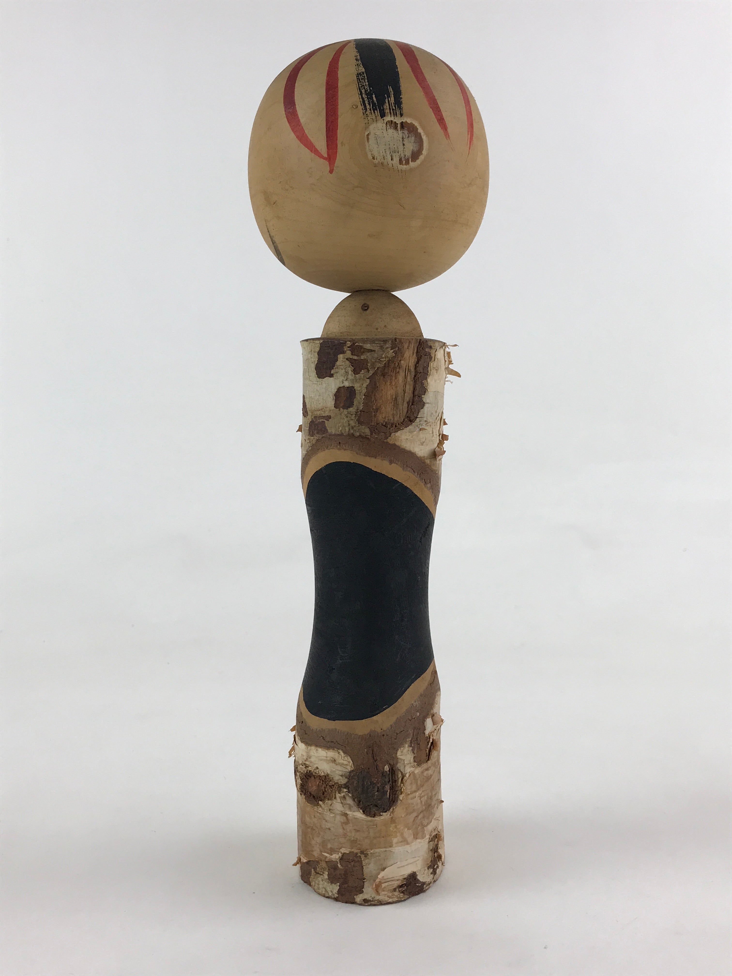 Japanese Wooden Kokeshi Doll Figurine Vtg Traditional Handmade Craft Toy KF658