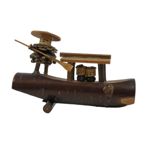 昭和 グリコ おまけ 木製 船 3個セット アンティーク 古道具 昭和 グリコ おまけ 木製 船 3個セット アンティーク 古道具