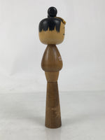 Japanese Wooden Kokeshi Doll Vtg Shochikubai Plum Blossom Pine Bamboo KF736