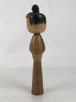 Japanese Wooden Kokeshi Doll Vtg Shochikubai Plum Blossom Pine Bamboo KF736