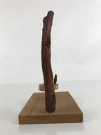 Japanese Wooden Kokeshi Owl Tree Swing Figurine Vtg Cute Decoration Okimono ST13