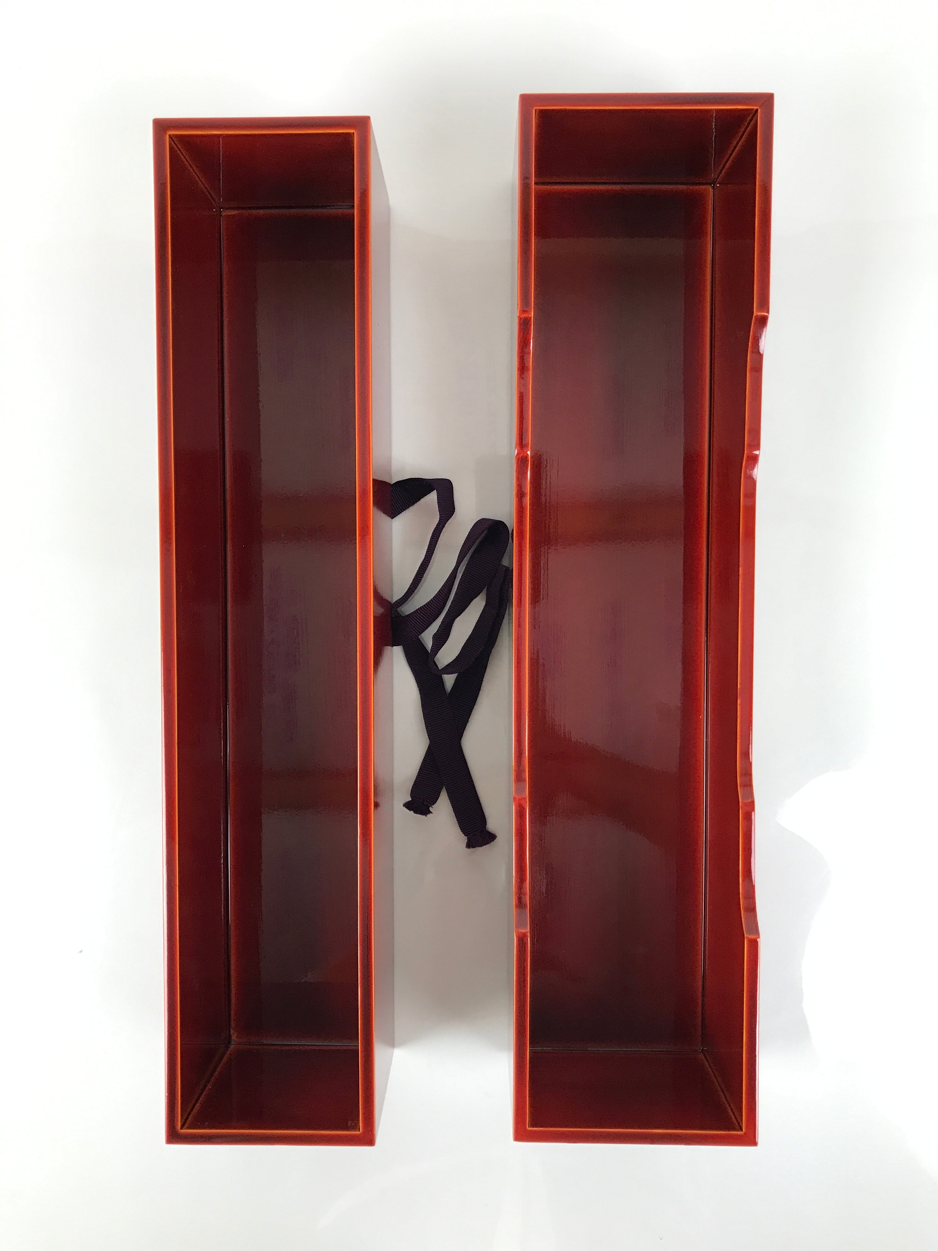 Japanese Wooden Lacquered Box Vtg College Diploma Scroll Hida