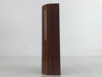 Japanese Wooden Lacquered Flower Vase Kabin Vtg Hida Shunkei Nuri Ikebana LWB98