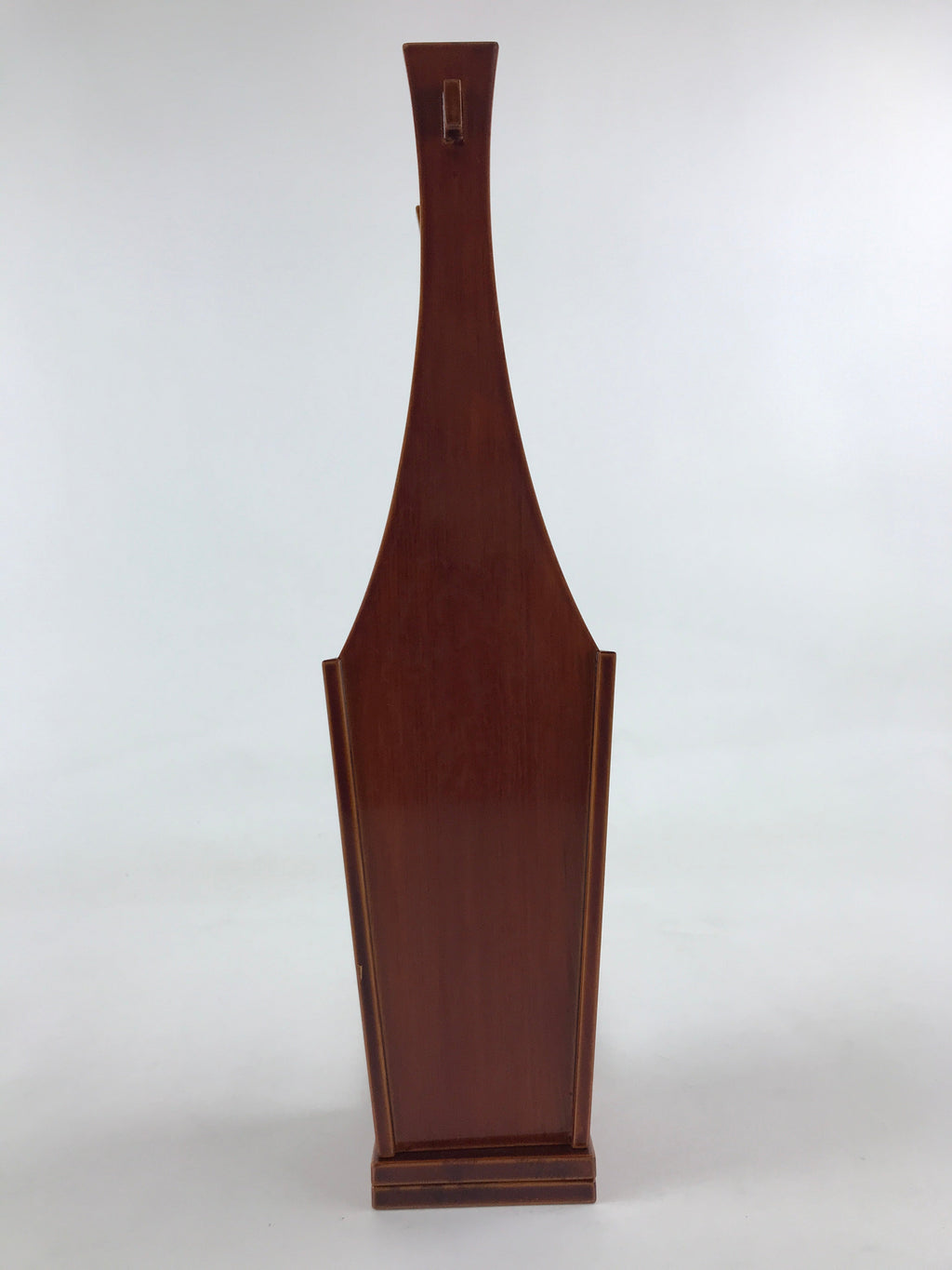 Japanese Wooden Lacquered Flower Vase Kabin Vtg Shunkei-Nuri Hida Takayama FK38