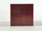 Japanese Wooden Lacquered Flower Vase Kabin Vtg Shunkei-Nuri Hida Takayama FK68