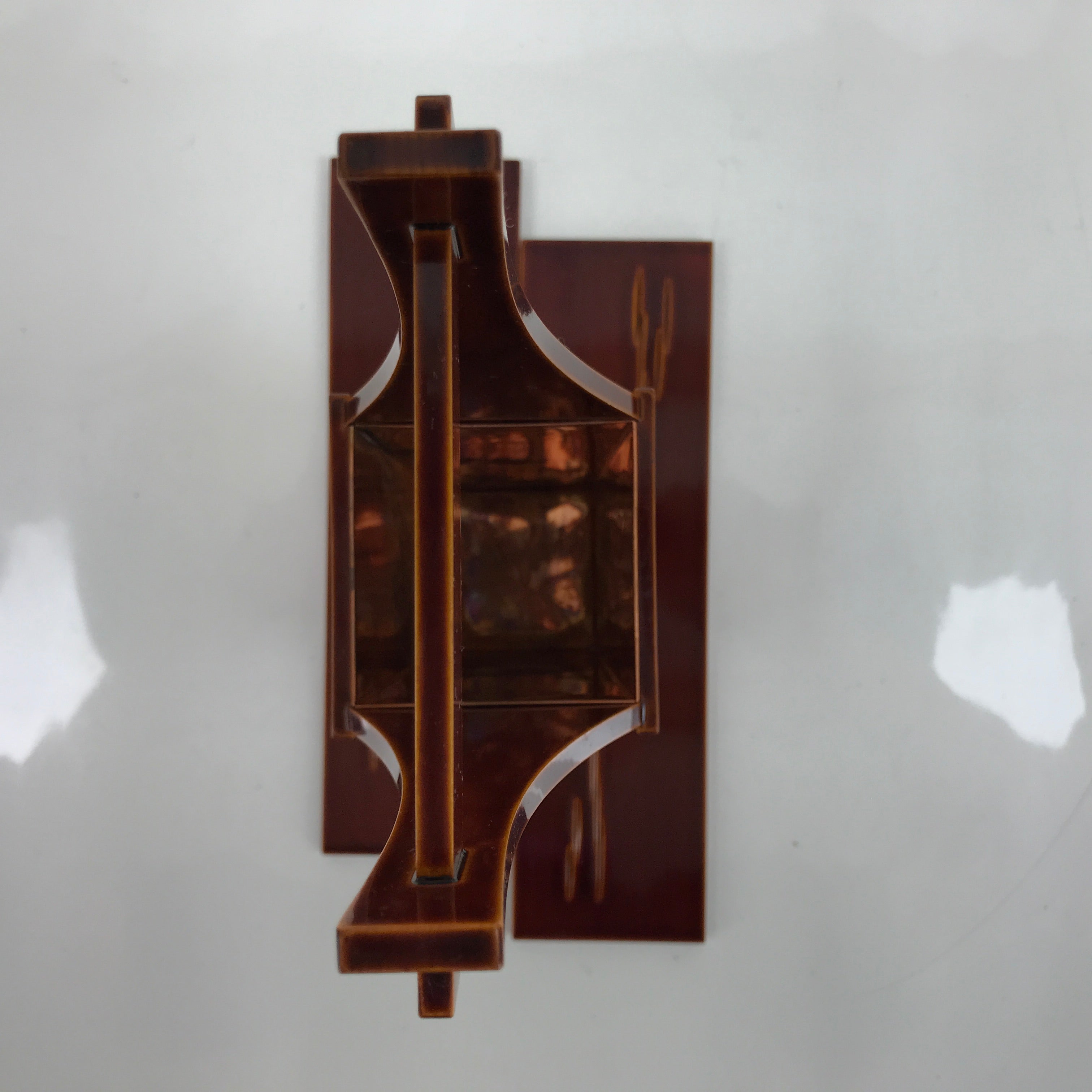 Japanese Wooden Lacquered Flower Vase Kabin Vtg Shunkei-Nuri Hida Takayama LWB96
