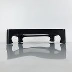Japanese Wooden Lacquered Legged Table Vtg Ozen Tray Black Nurimono L179