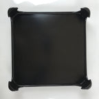 Japanese Wooden Lacquered Legged Table Vtg Ozen Tray Black Nurimono L179