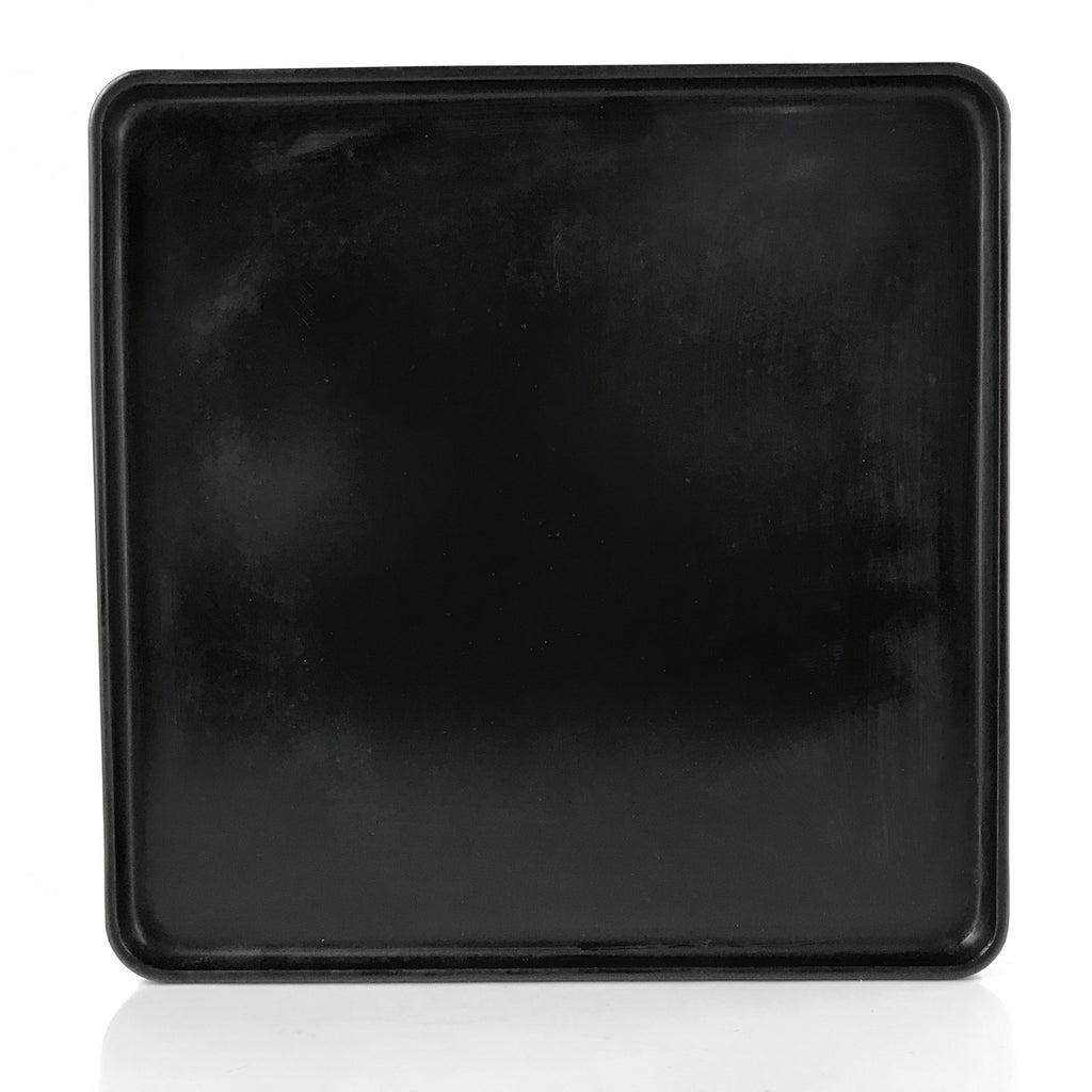 Japanese Wooden Lacquered Legged Table Vtg Ozen Tray Black Nurimono L226