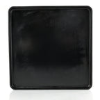 Japanese Wooden Lacquered Legged Table Vtg Ozen Tray Black Nurimono L226