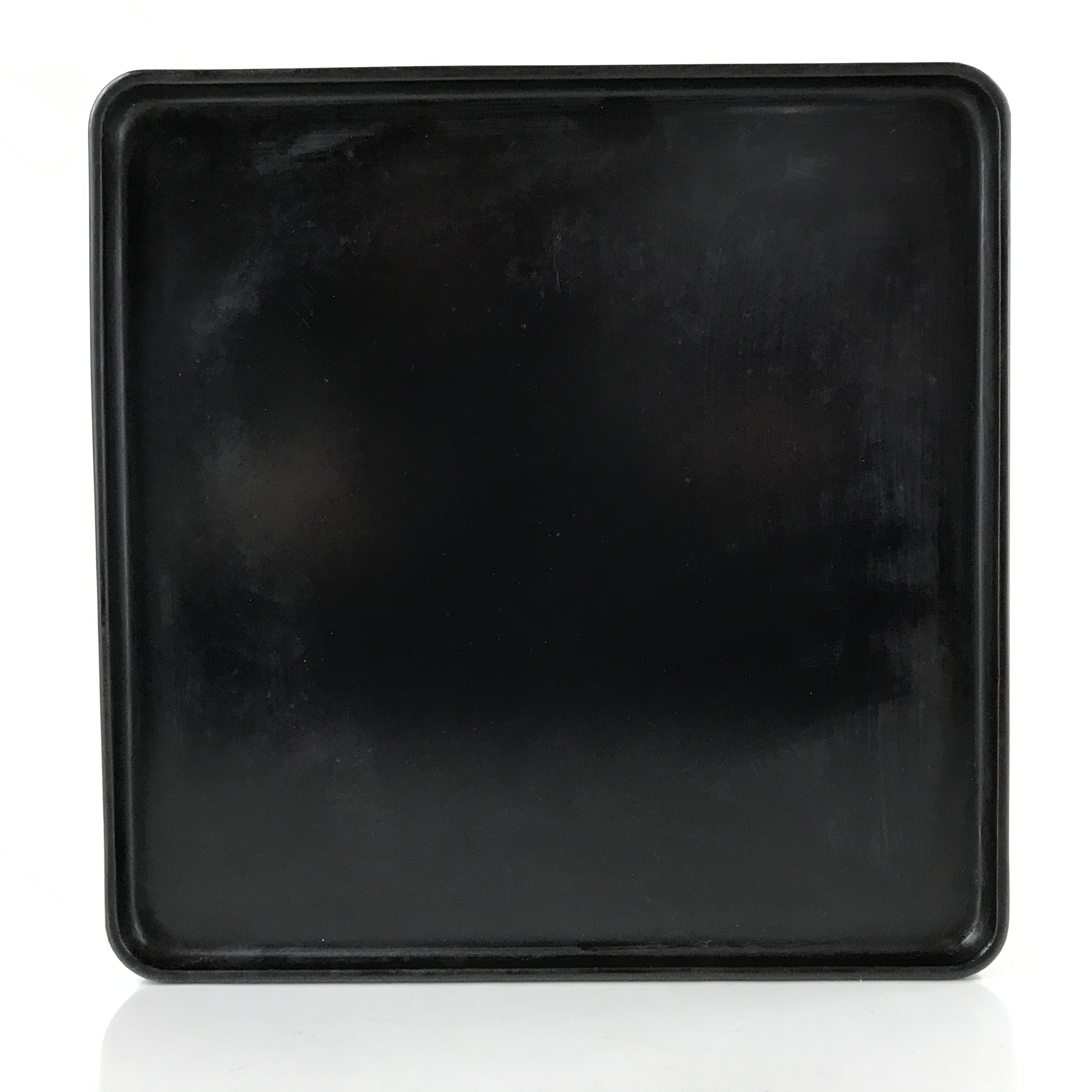 Japanese Wooden Lacquered Legged Table Vtg Ozen Tray Black Nurimono L226