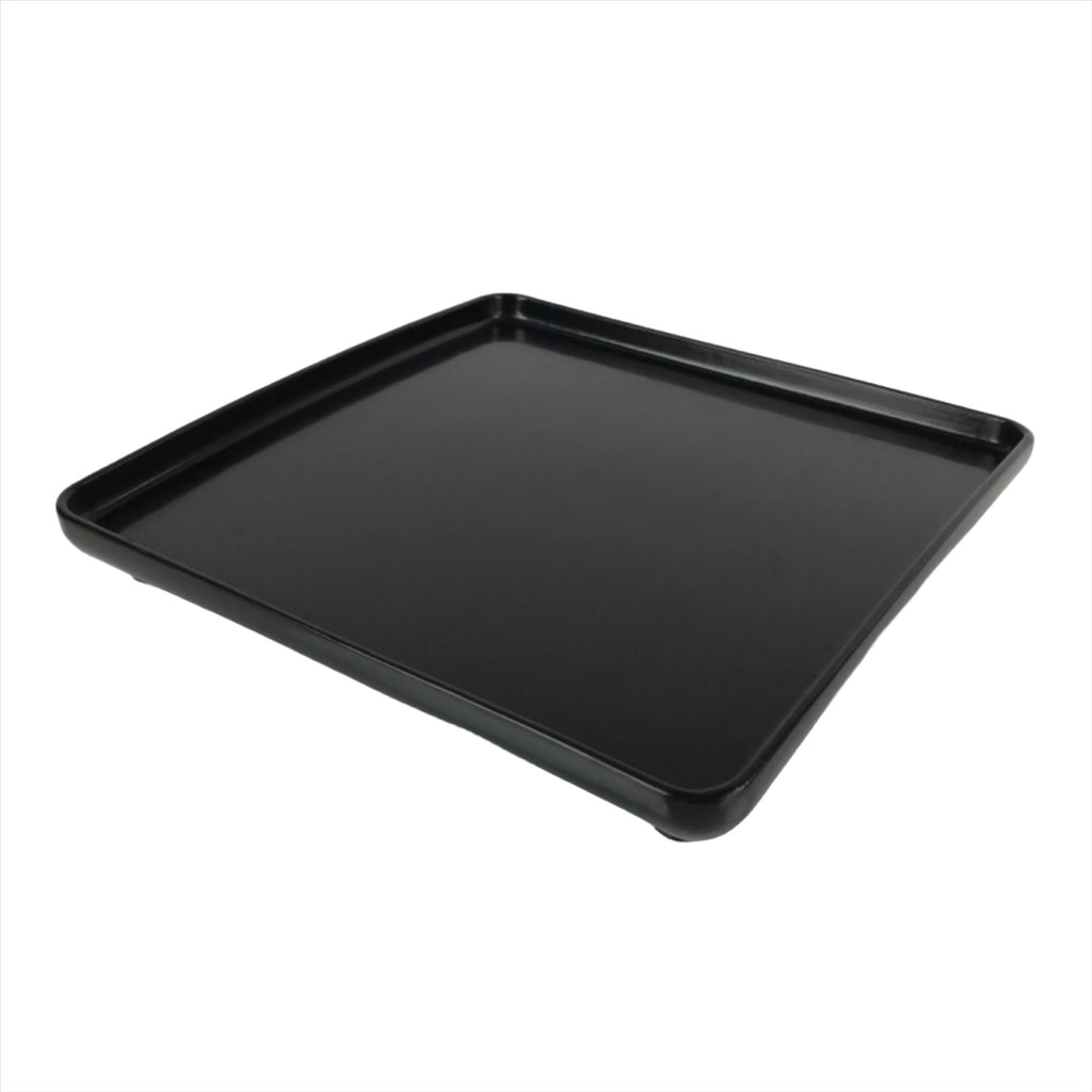 Japanese Wooden Lacquered Legged Table Vtg Ozen Tray Black Nurimono L243