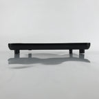 Japanese Wooden Lacquered Legged Table Vtg Ozen Tray Black Nurimono L244