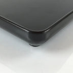 Japanese Wooden Lacquered Legged Table Vtg Ozen Tray Black Nurimono L244