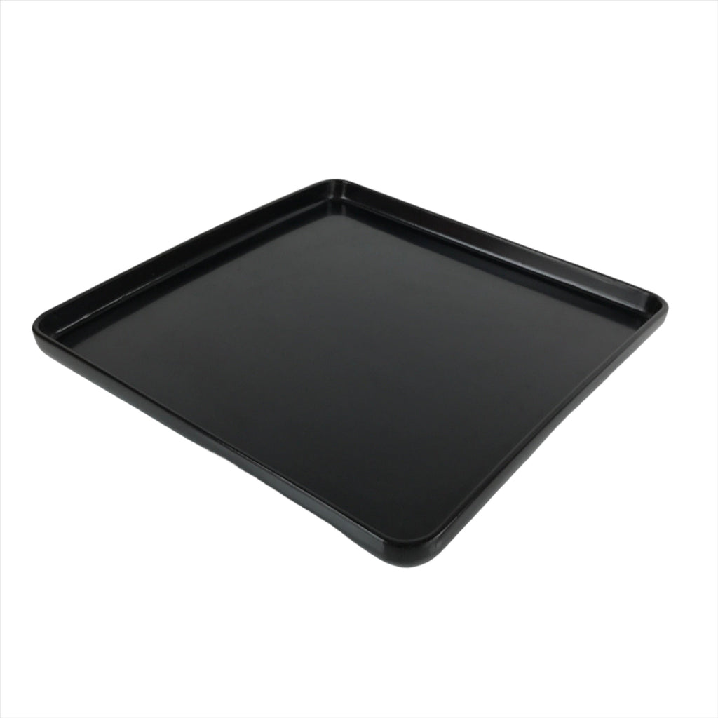Japanese Wooden Lacquered Legged Table Vtg Ozen Tray Black Nurimono L244