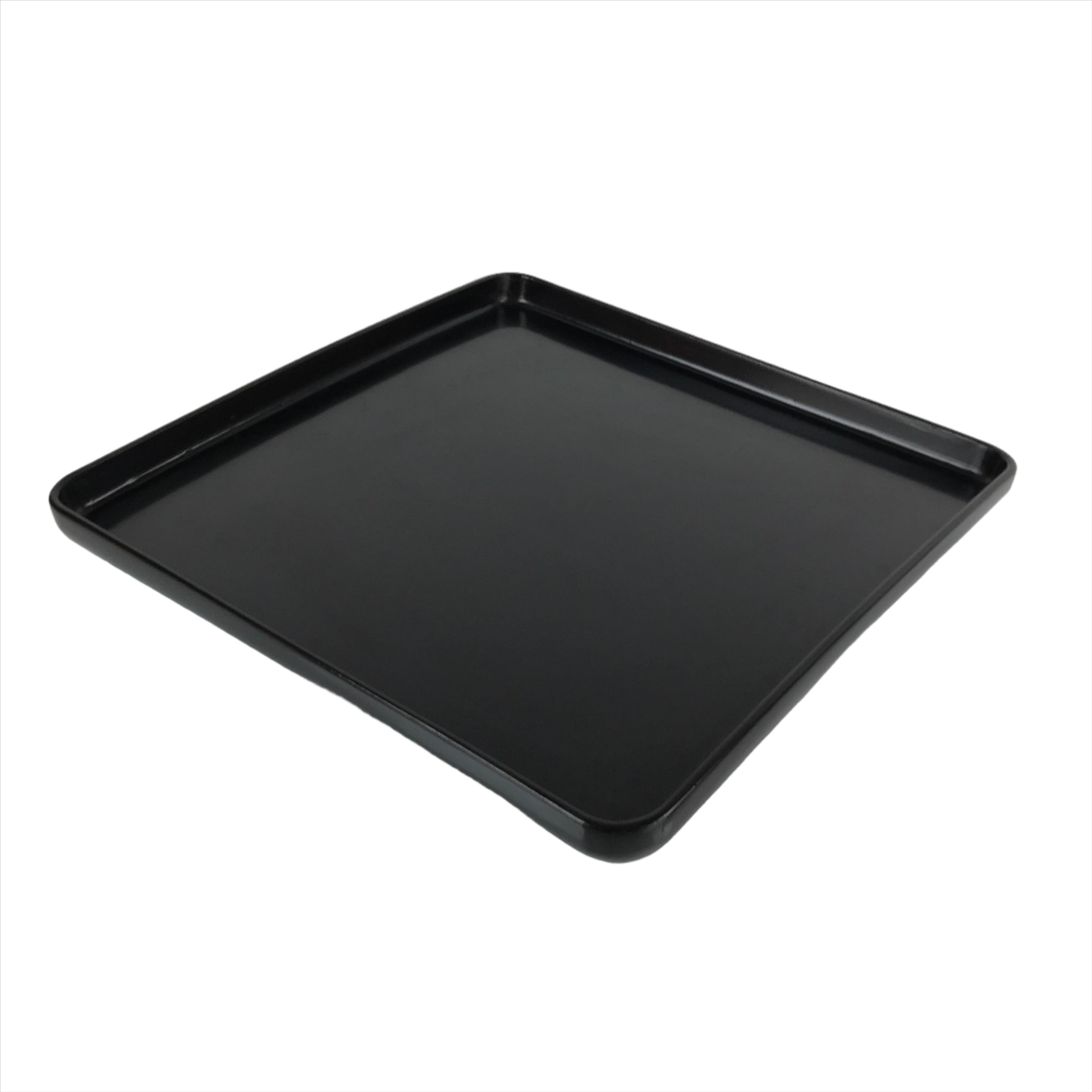Japanese Wooden Lacquered Legged Table Vtg Ozen Tray Black Nurimono L244