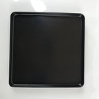 Japanese Wooden Lacquered Legged Table Vtg Ozen Tray Black Nurimono L251