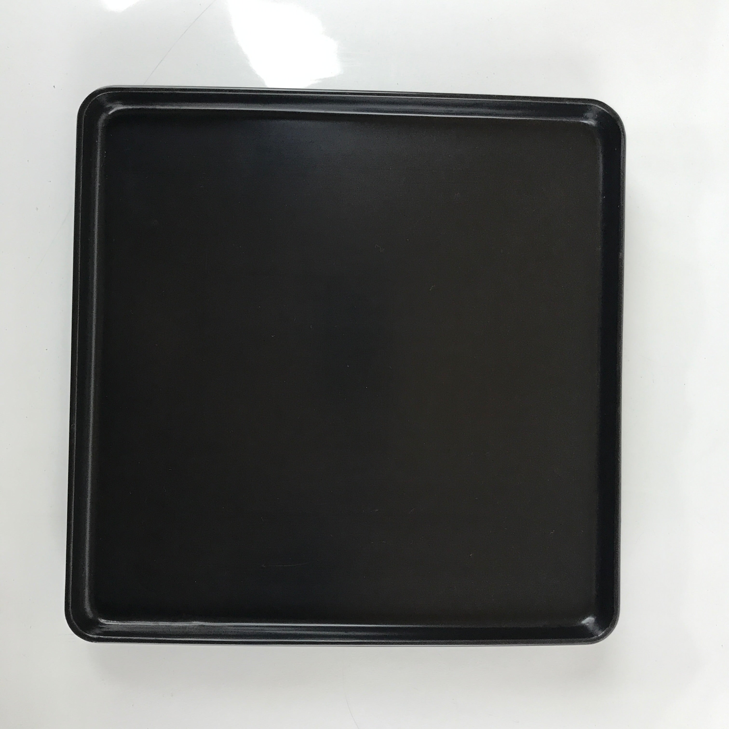 Japanese Wooden Lacquered Legged Table Vtg Ozen Tray Black Nurimono L251